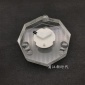 新品3D内雕激光水晶 LED八吉祥底座 琉璃佛像灯座 五轮菩提舍利塔